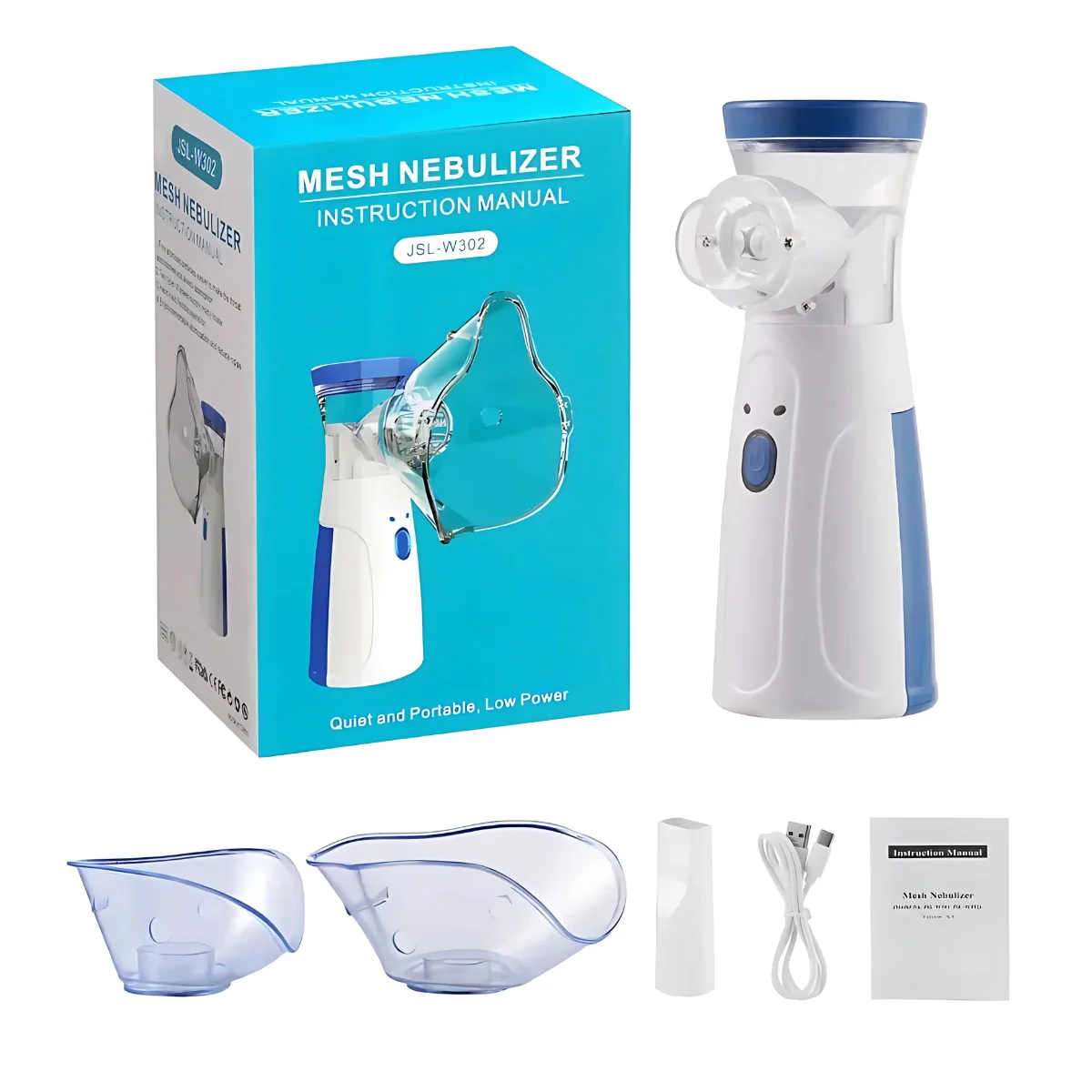Portable Mesh Nebulizer - শ্বাসকষ্টের সহজ সমাধান