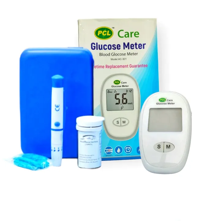 PCL Care Glucose Meter Blood Glucose Monitor