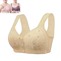 China Front Button Snap Bra For Women-3 piece