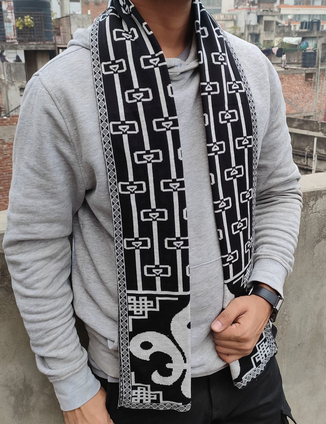 Winter Muffler New Viral 'You Tube' Men And Women' Woolen muffler