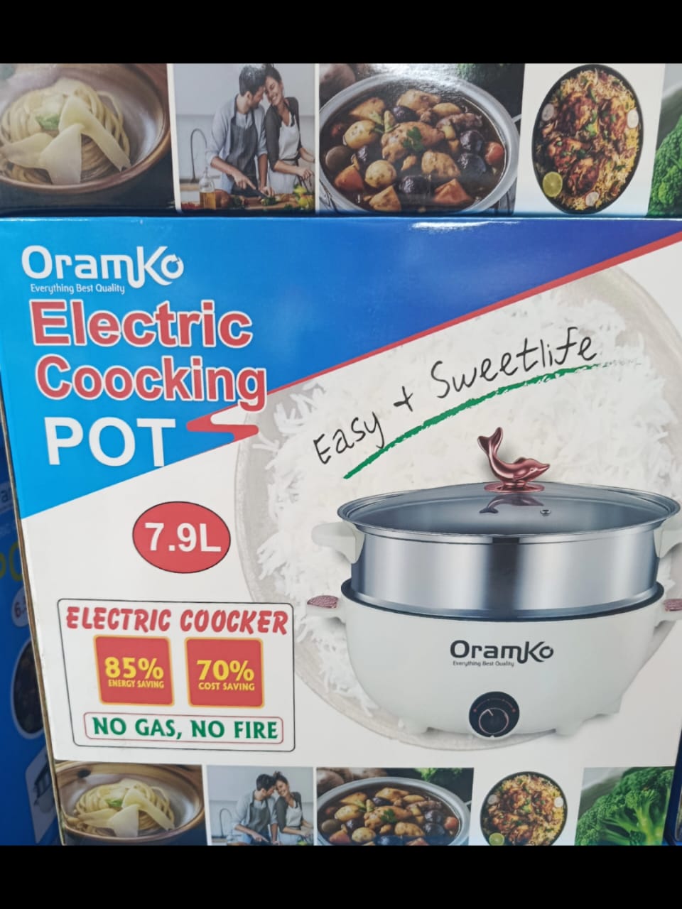 Big Multi Cooking 7.9L Electric Pot